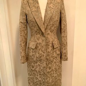 Anne Klein one piece suit/long blazer